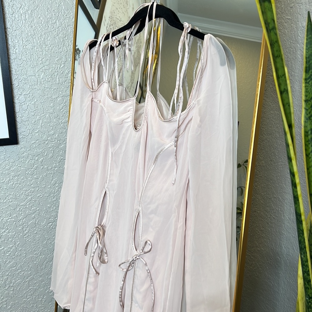 HOUSE OF CB 'Ophelia' Crystal Cutout Midi Dress NWOT - Picture 13 of 13